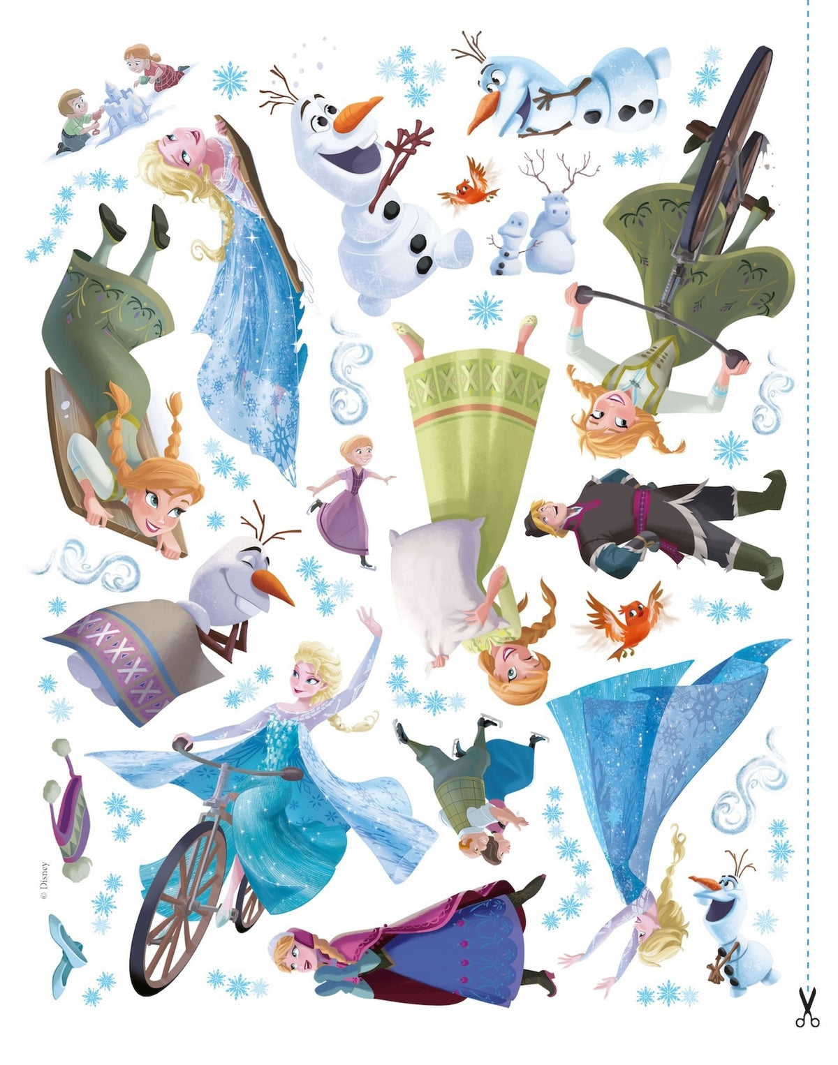 Mini Trasferelli Disney Frozen