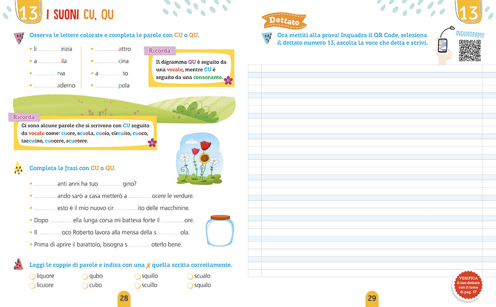 Il quaderno dei dettati classe 2
