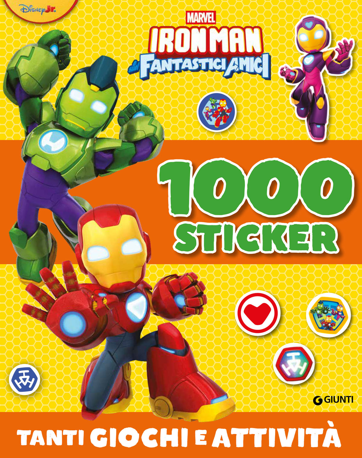 Iron Man e i suoi fantastici amici 1000 Sticker::Tanti giochi e attività
