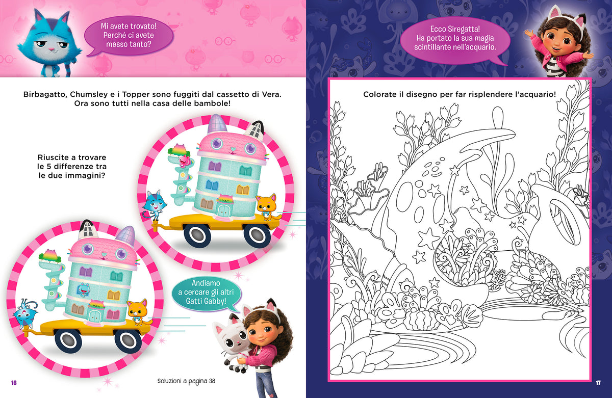 La Casa delle Bambole di Gabby - Il film. Sticker activity book