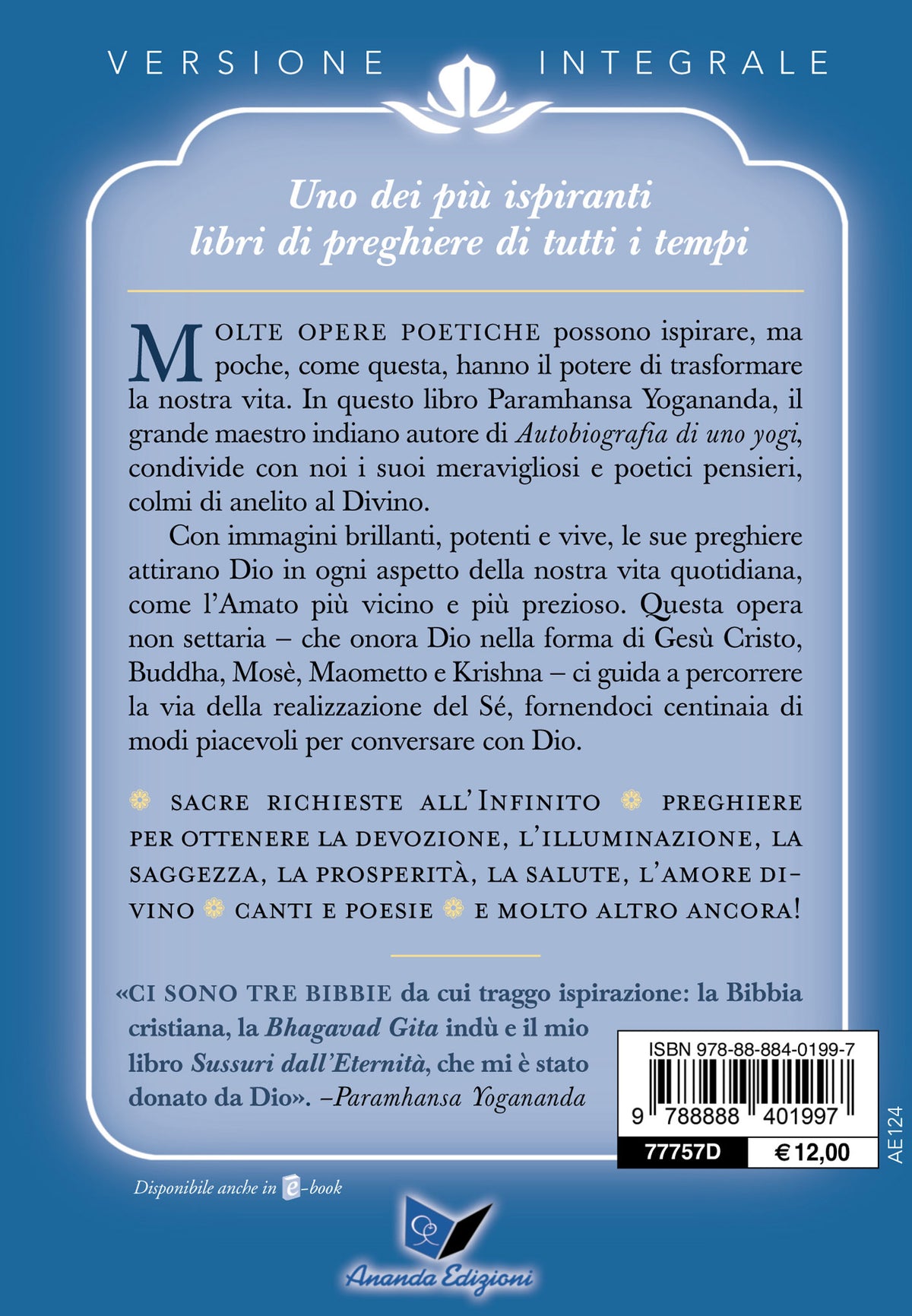 Sussurri dall'Eternità::Il libro delle preghiere esaudite - Versione Integrale