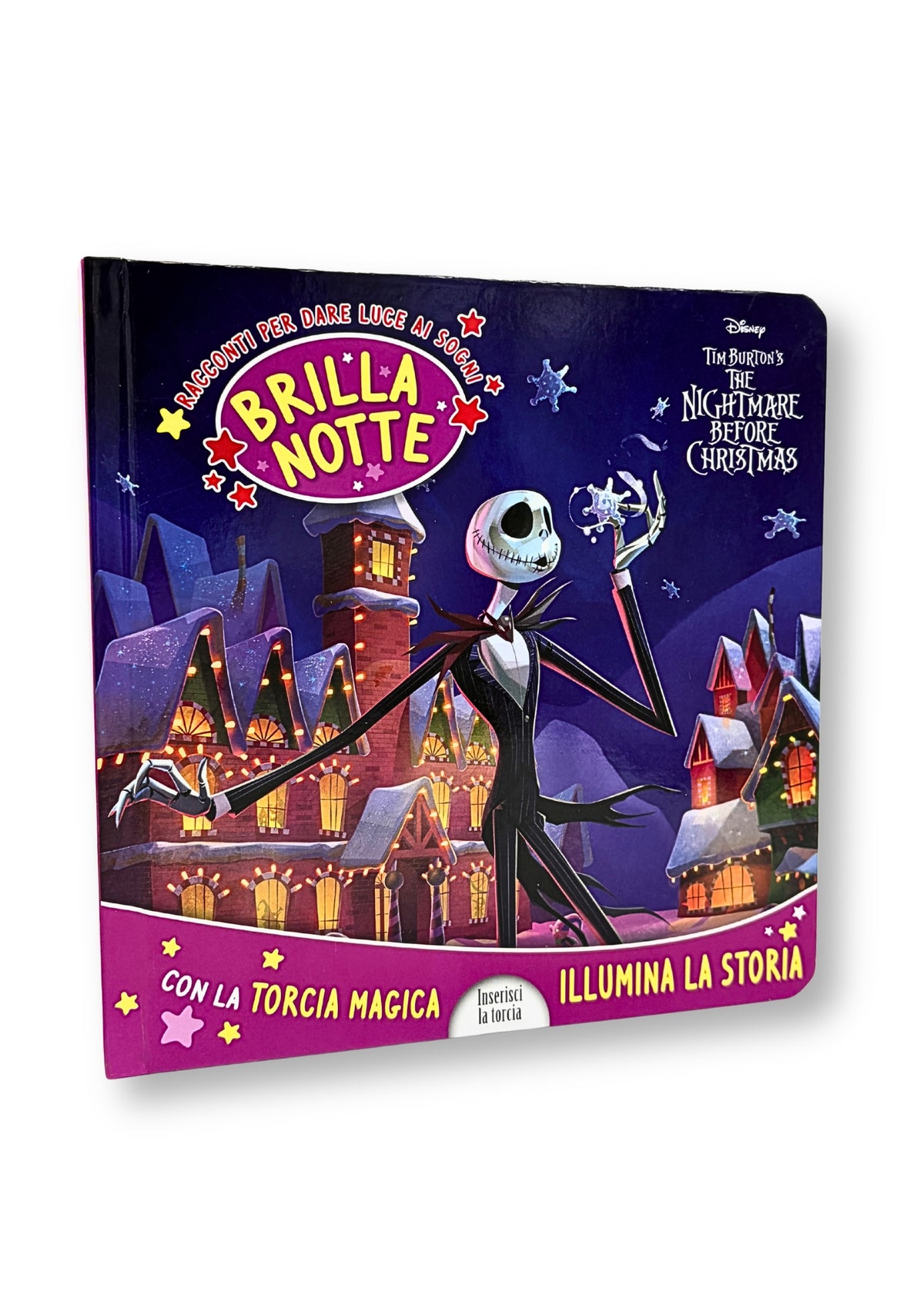 Brillanotte Disney The Nightmare before Christmas. Racconti per dare luce ai sogni::Con la torcia magica illumina la storia