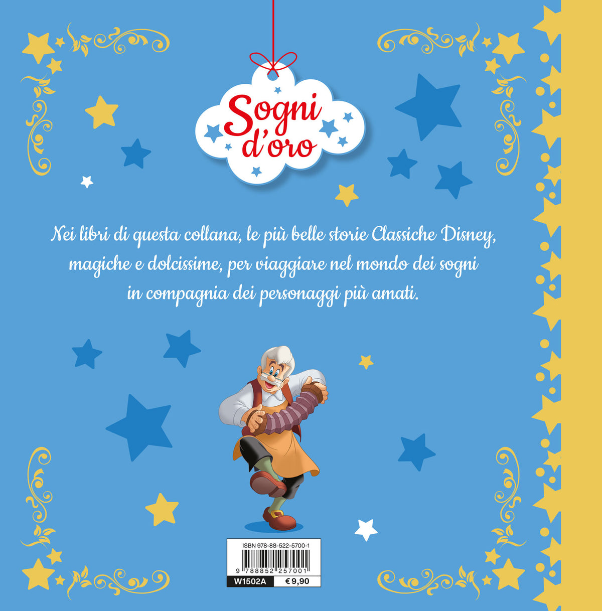Sogni d'oro Disney Pinocchio - Storie Classiche della Buonanotte