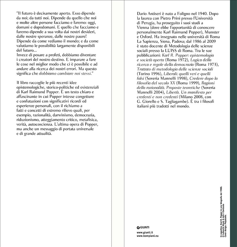 Tutta la vita è risolvere problemi::Scritti sulla conoscenza, la storia e la politica - Testo tedesco a fronte