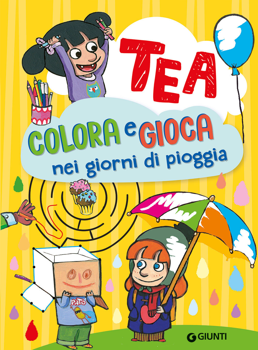 Tea. Colora e gioca nei giorni di pioggia