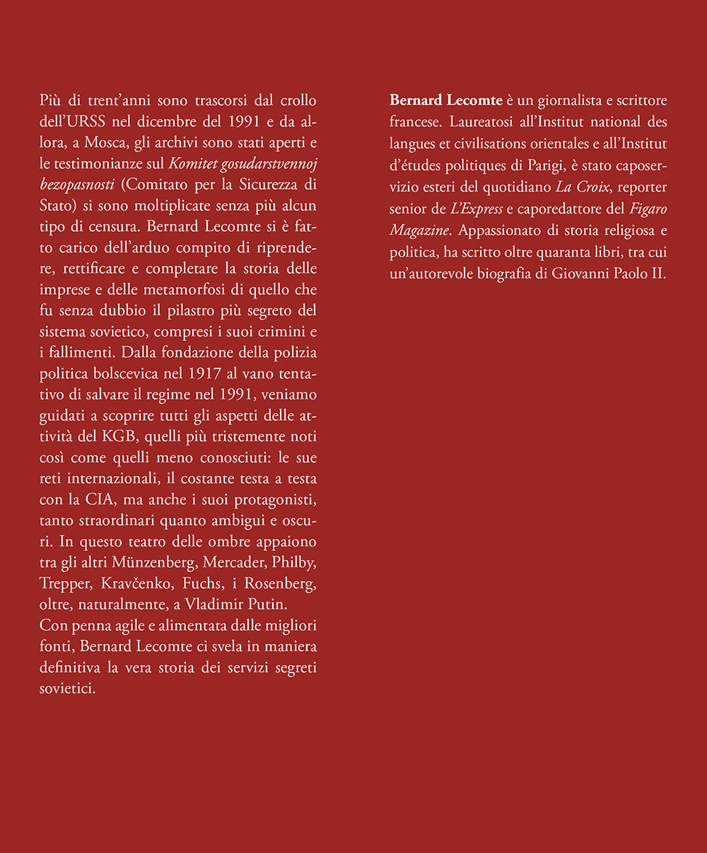 KGB::La vera storia dei servizi segreti sovietici