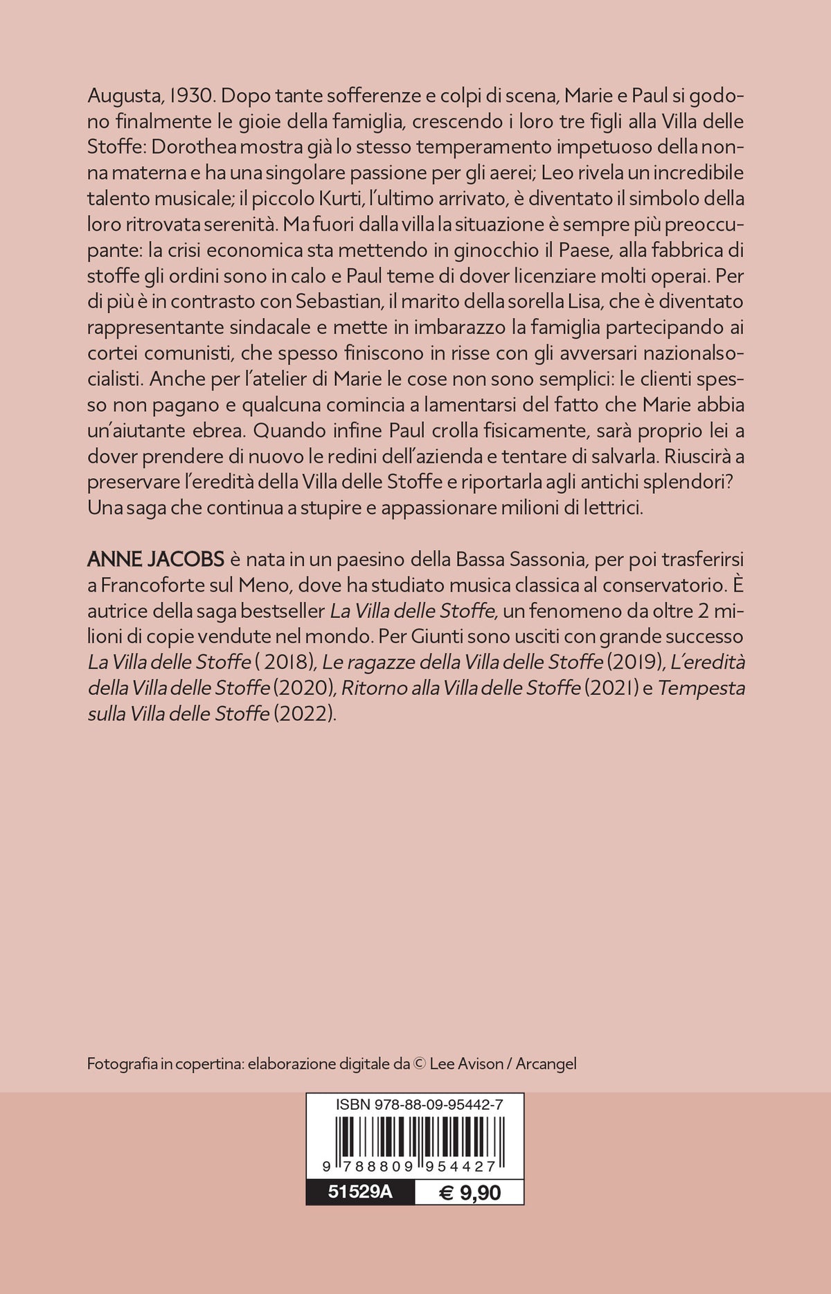Ritorno alla villa delle stoffe