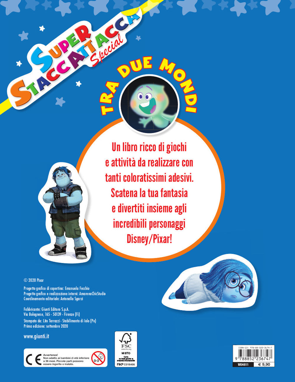 Soul - Inside Out - Onward Superstaccattacca Special::Superstaccattacca Special DISNEY/PIXAR - Più di 300 adesivi