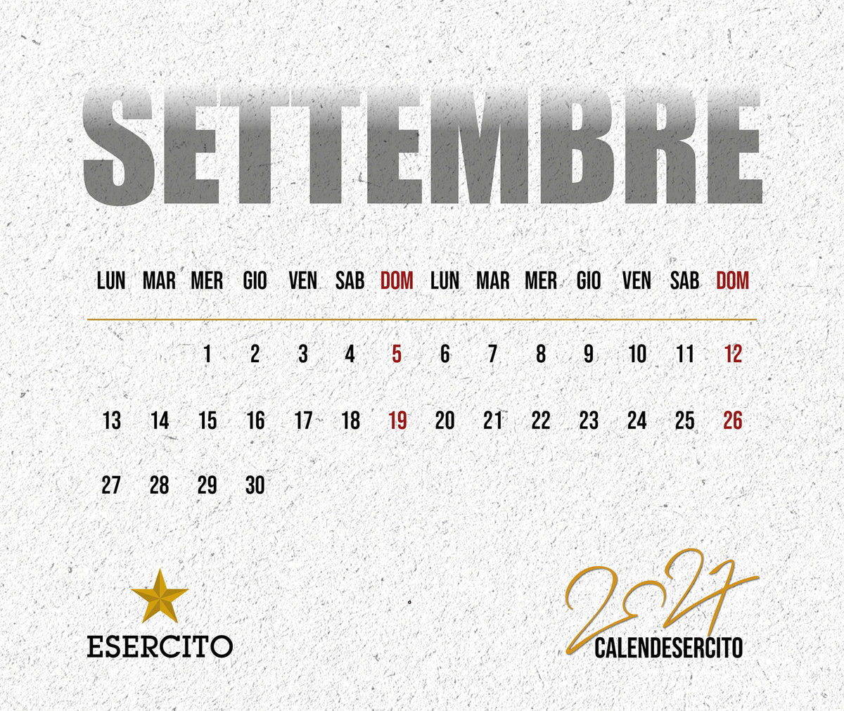 CalendEsercito 2027 - da tavolo::I volti dell'Esercito