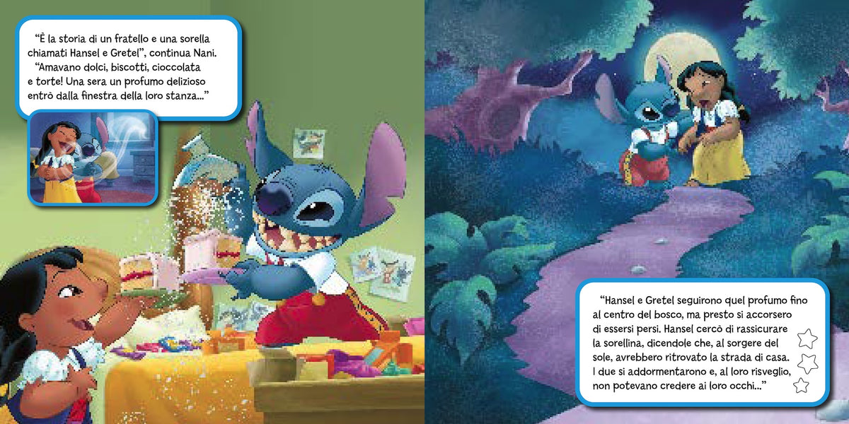 Disney Stitch Lucina della nanna::Luce on/off con timer di 10 minuti