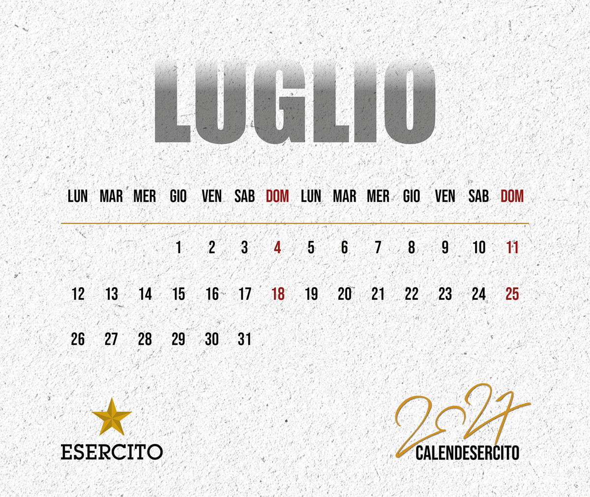 CalendEsercito 2027 - da tavolo::I volti dell'Esercito
