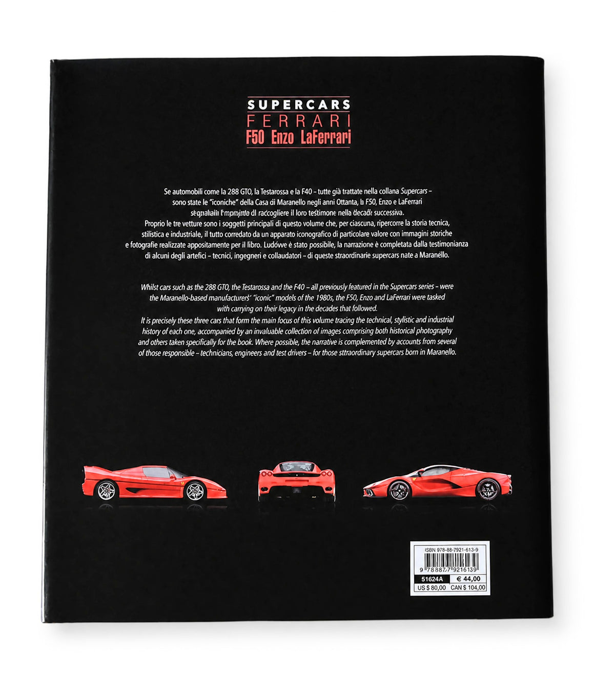 FERRARI F50 - Enzo - LaFerrari (ed. ita-ing):: F50 - Enzo - LaFerrari