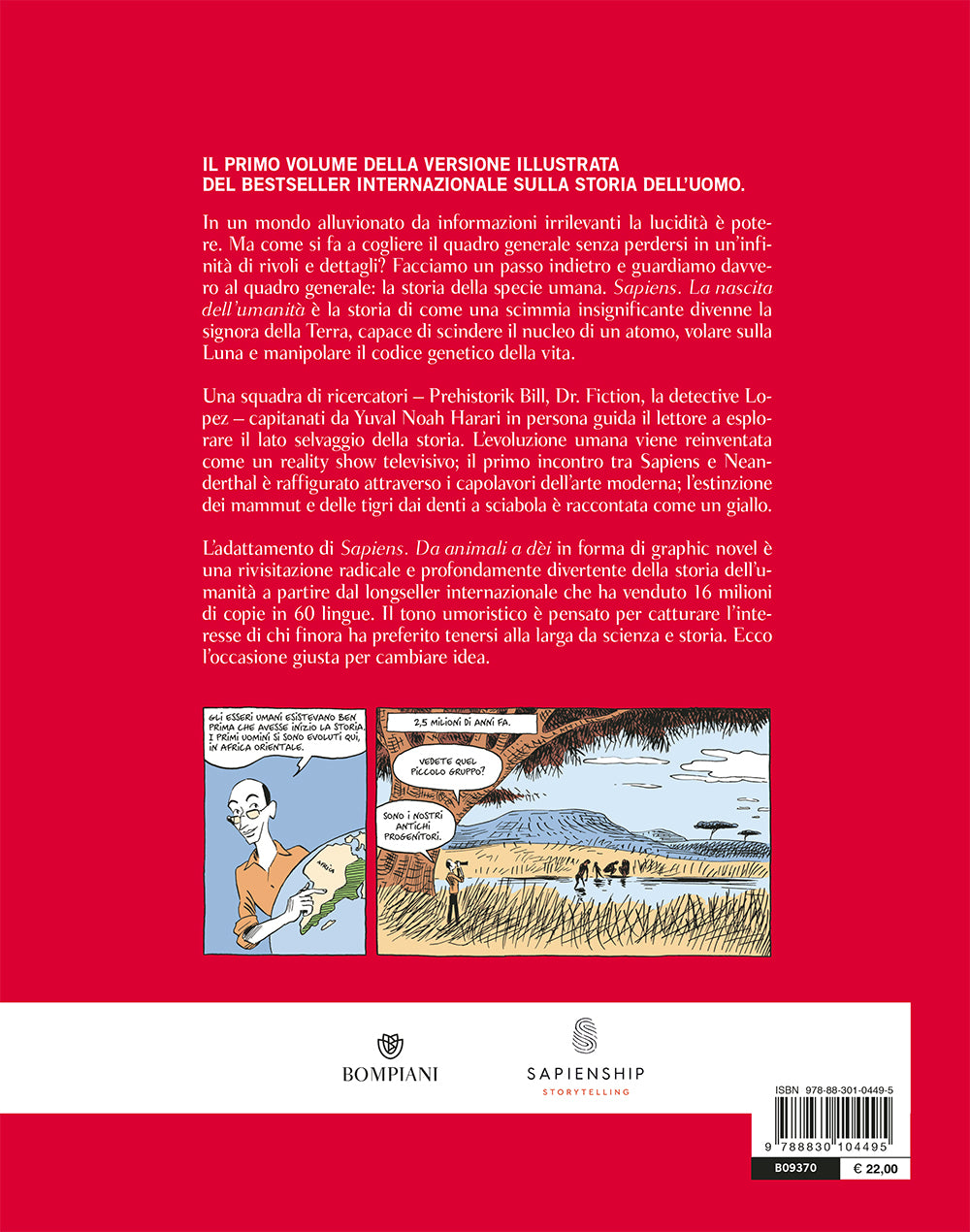 Sapiens. La nascita dell'umanità::Graphic novel