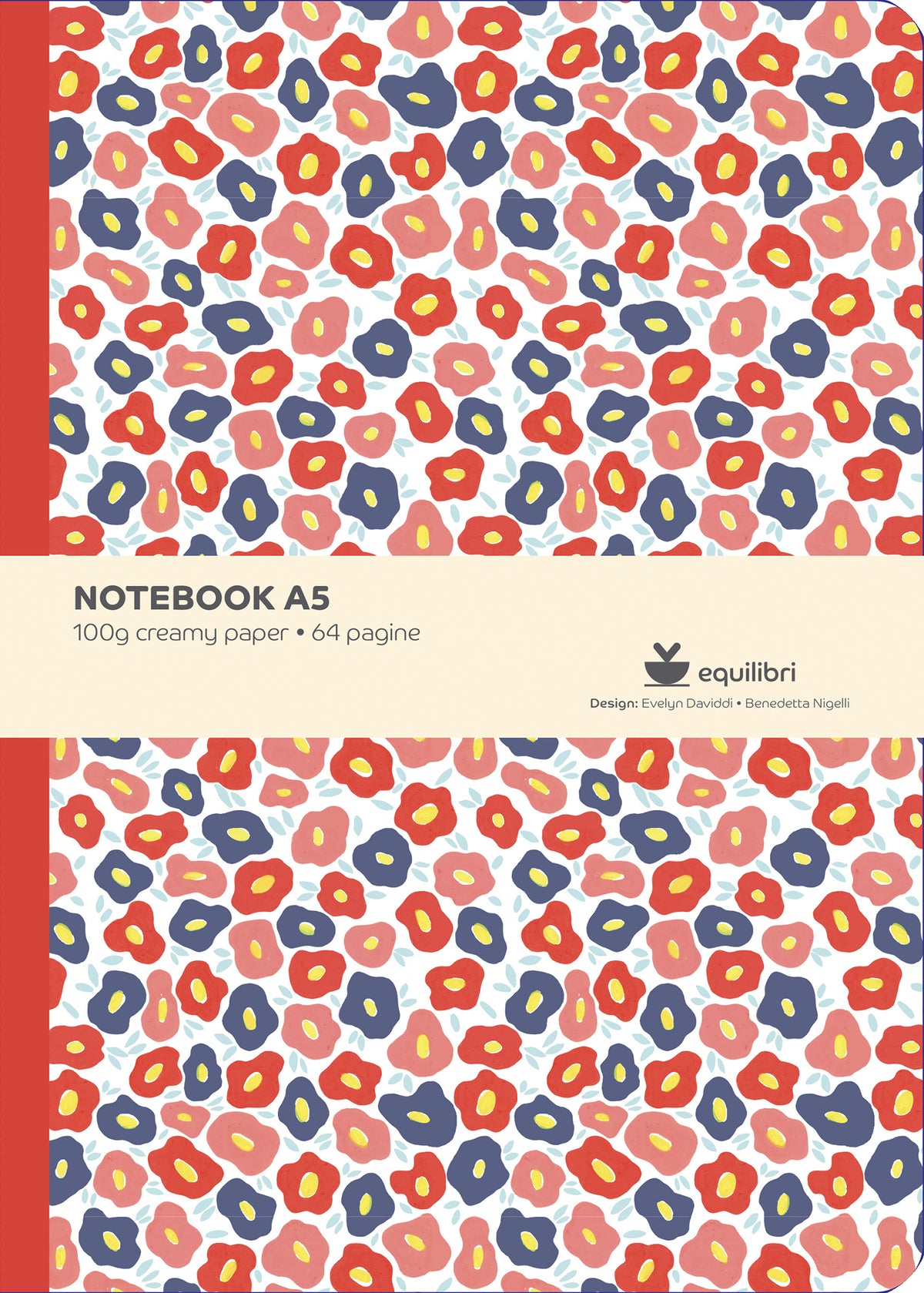Notebook A5 fantasia Fiori