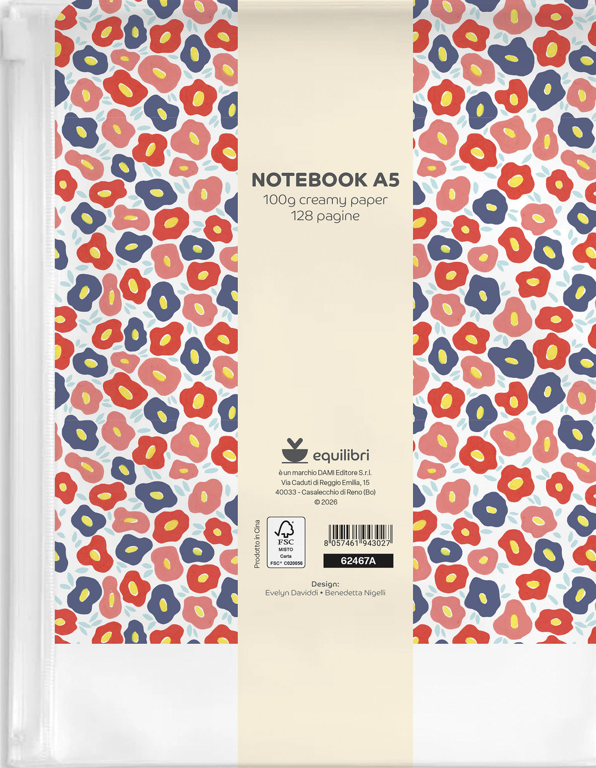 Notebook A5 copertina zip