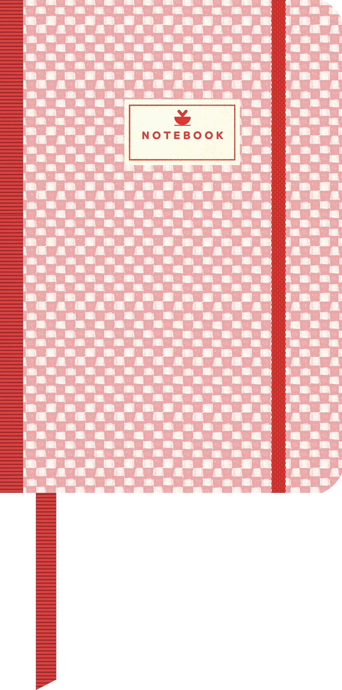 Notebook A6 quadretto rosa