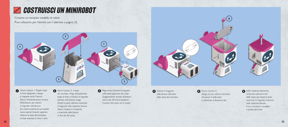 Missione IA e robot::Con cinque modellini da costruire!