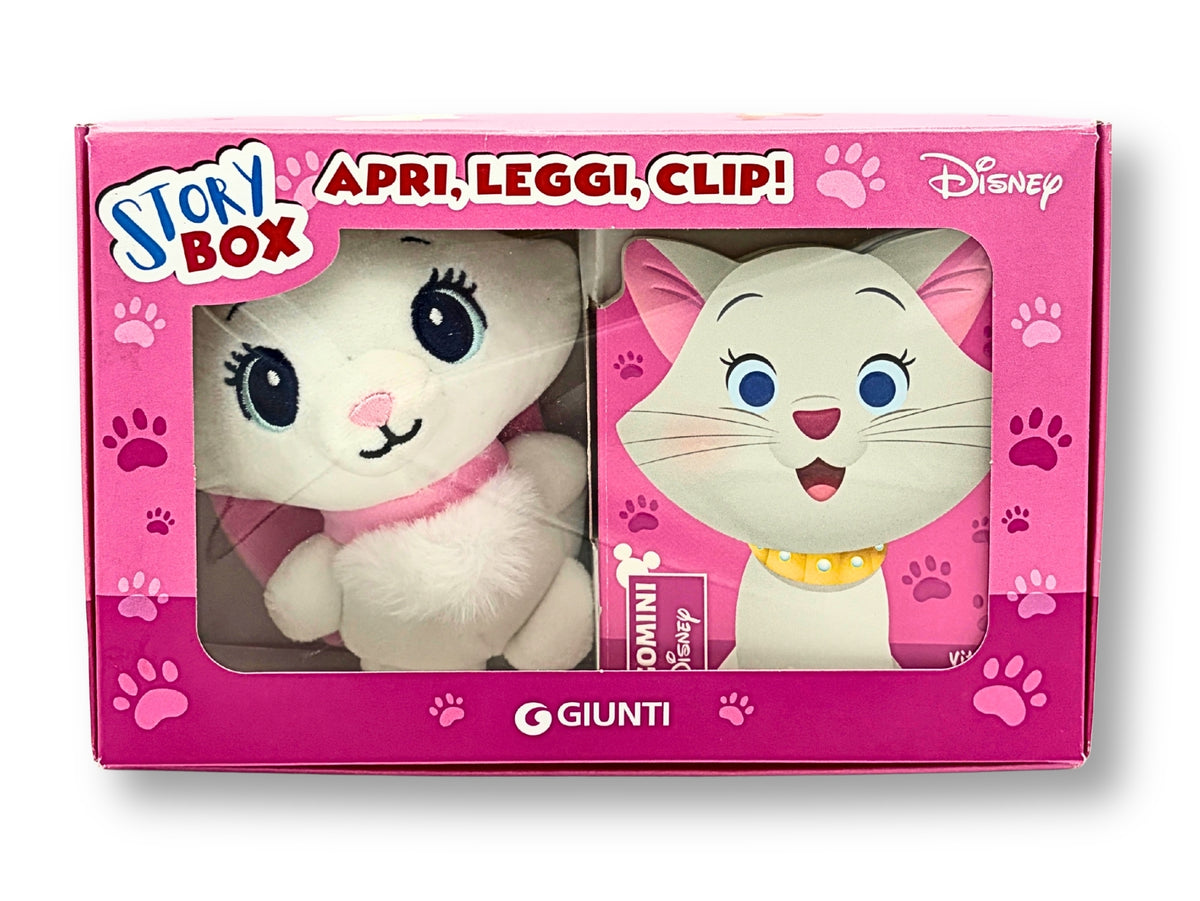 Story Box Minou Gli Aristogatti con Clip Bag