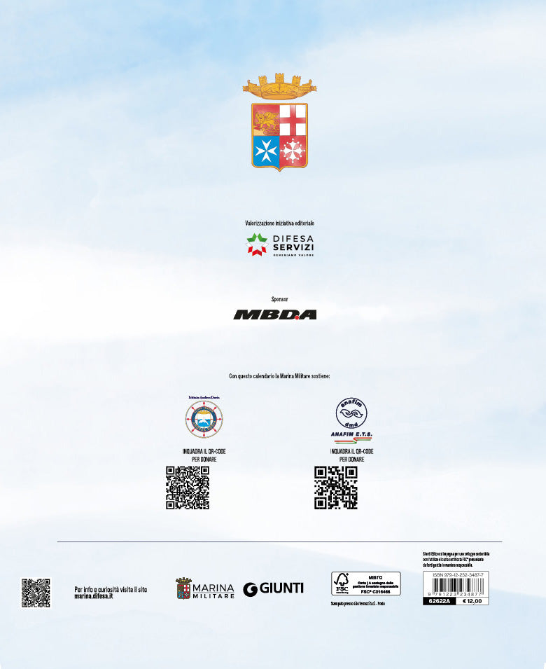 Calendario Marina Militare 2027 - da parete ::Proiezione personale
