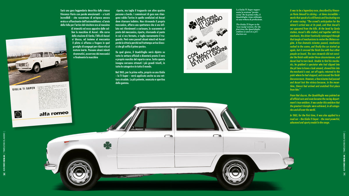ALFA ROMEO GIULIA Timeless Classic (ed, ita-ing)::Timeless Classic