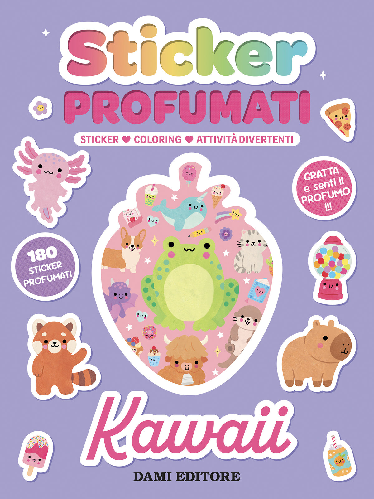 Kawaii Sticker Profumati::Sticker, Coloring, Attività divertenti