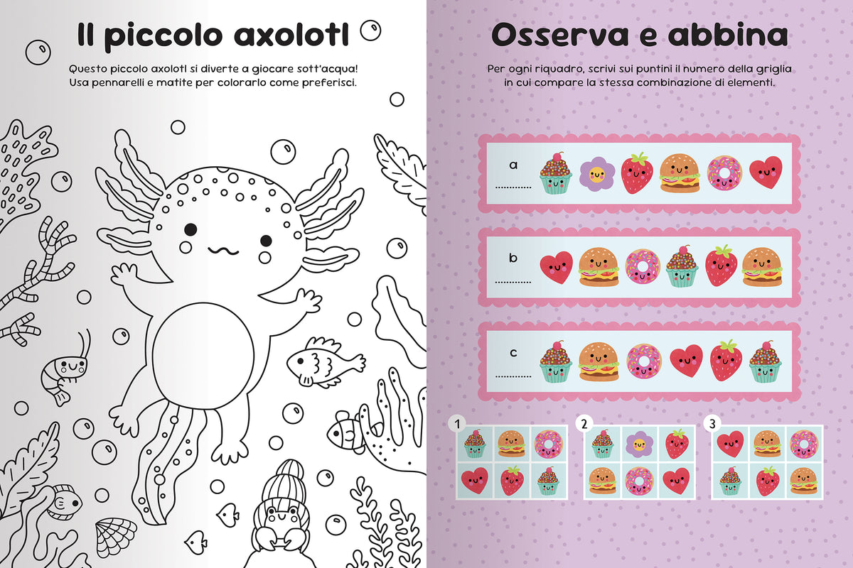 Kawaii Sticker Profumati::Sticker, Coloring, Attività divertenti