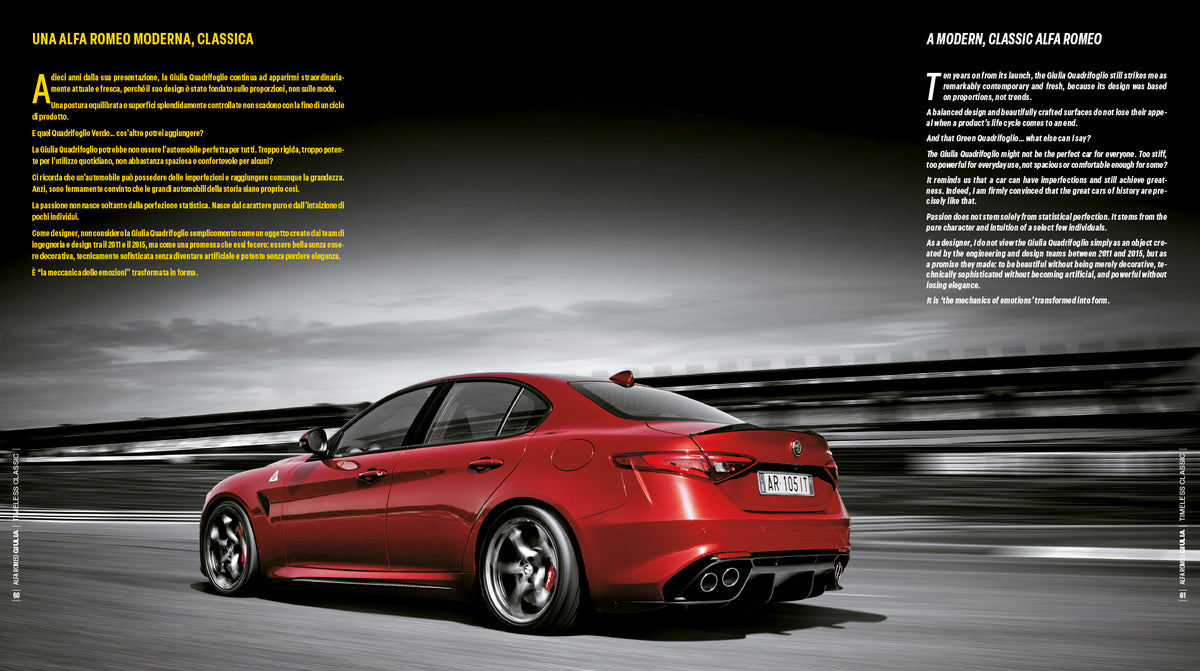 ALFA ROMEO GIULIA Timeless Classic (ed, ita-ing)::Timeless Classic