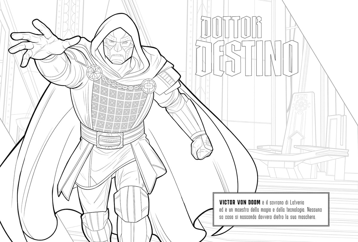 Avengers Doomsday Colora il Multiverso. Con 8 poster::Avengers, Fantastici Quattro e X-Men uniti contro Victor Von Doom