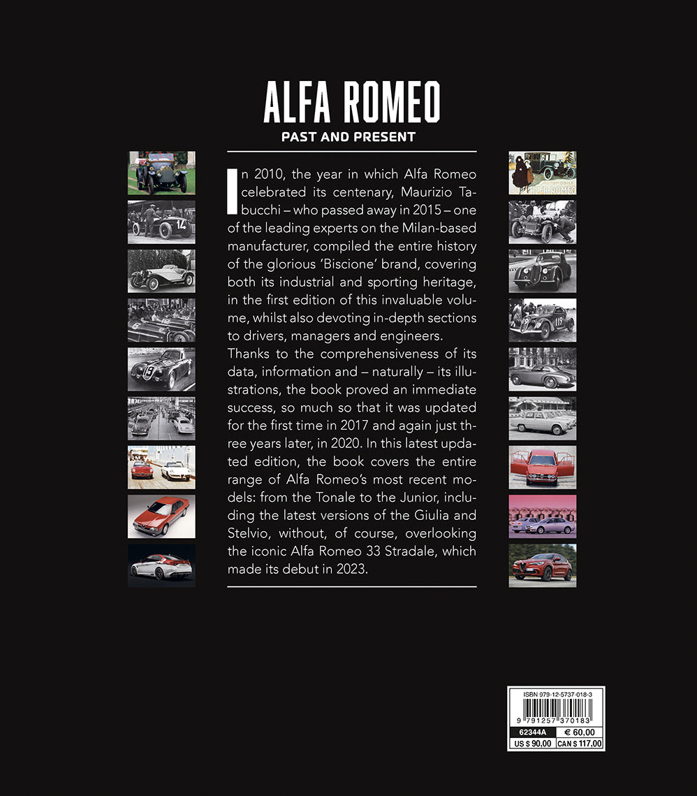 ALFA ROMEO Past and present - New updated edition (ed. inglese)::Past and present - New updated edition