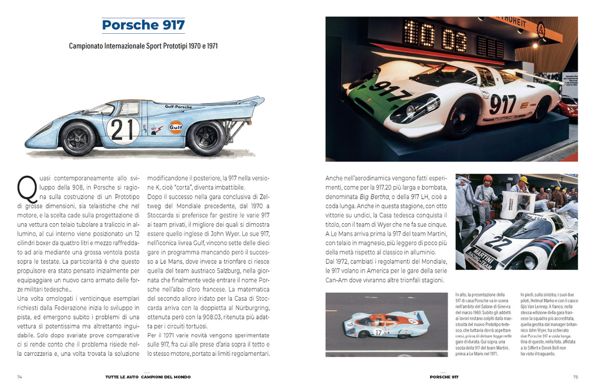 TUTTE LE AUTO CAMPIONI DEL MONDO Formula 1, Sport-Prototipo, WEC, Rally:: Formula 1, Sport-Prototipo, WEC, Rally