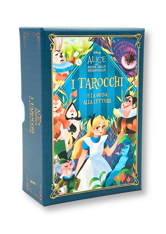 Tarocchi Disney Alice nel Paese delle Meraviglie. Con Guida alle lettura