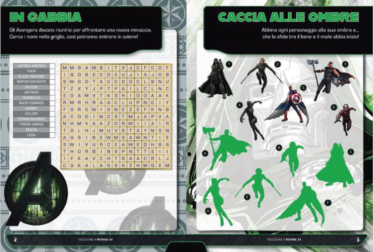 Avengers: Doomsday Sfide da supereroi. Sudoku, cruciverba, enigmi e giochi di abilità dal Multiverso::Con più di 100 adesivi