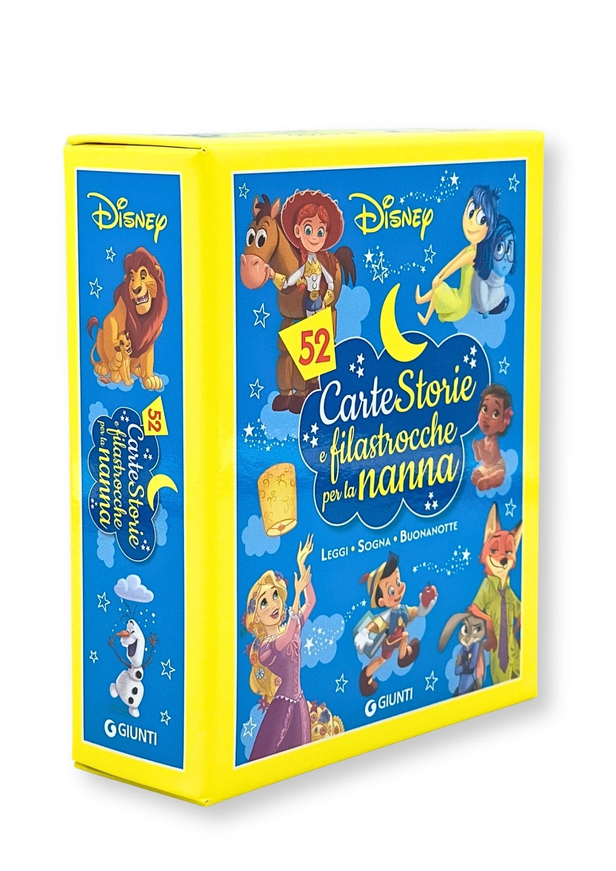 CarteStorie e filastrocche per la nanna Disney. 52 carte::Leggi, sogna, buonanotte