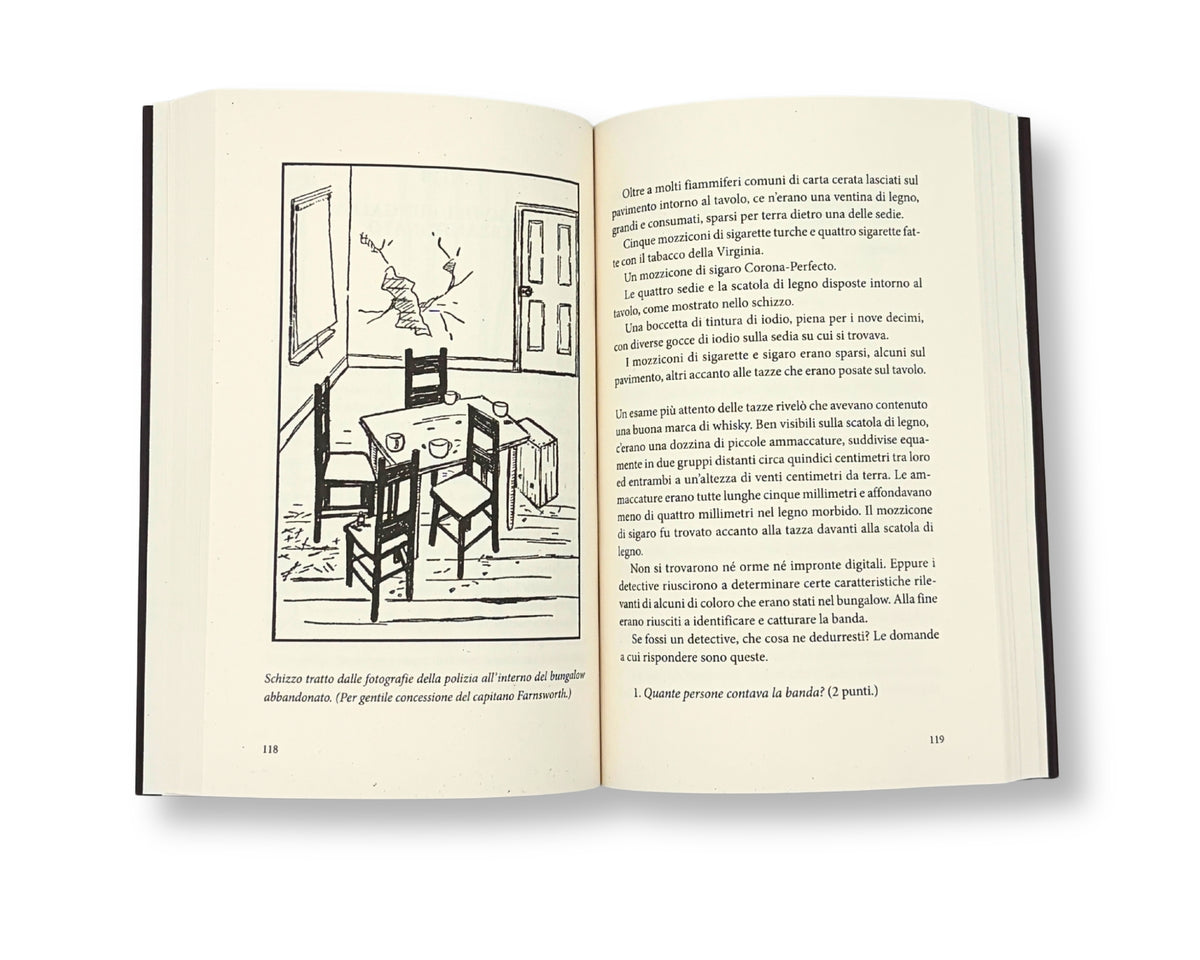 Il libro degli enigmi::Il primo giallo interattivo della storia