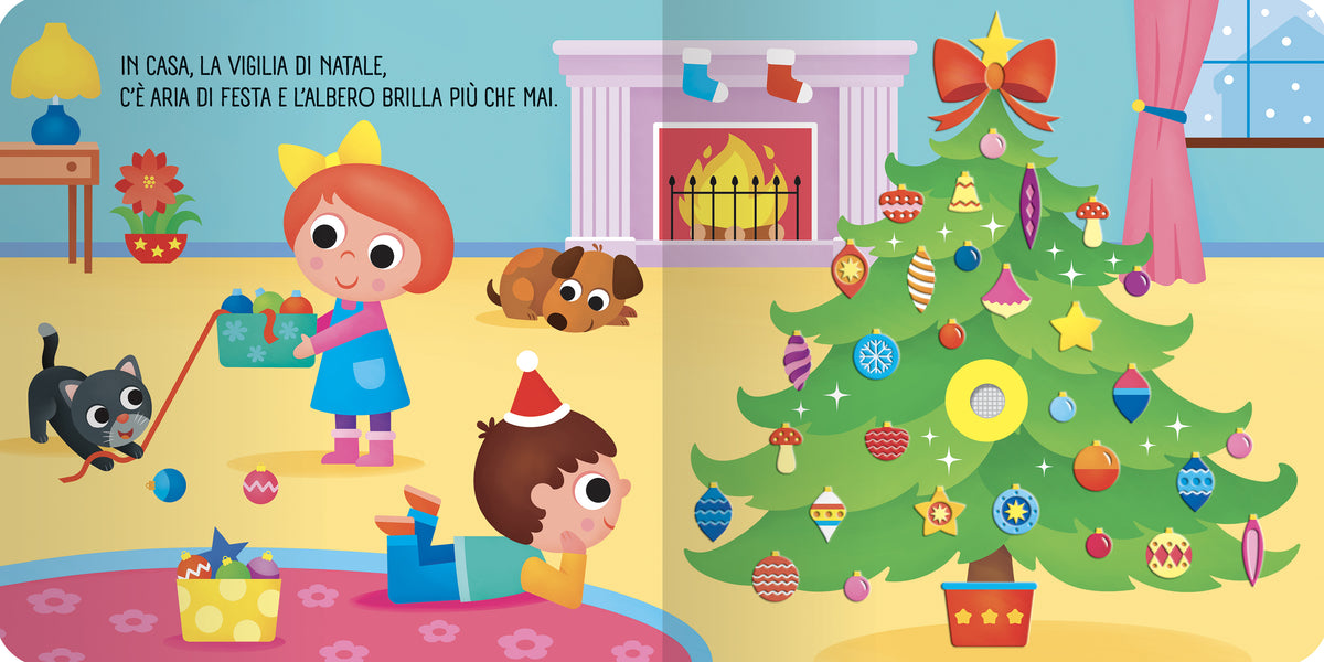Natale::Libro Tattile Sonoro