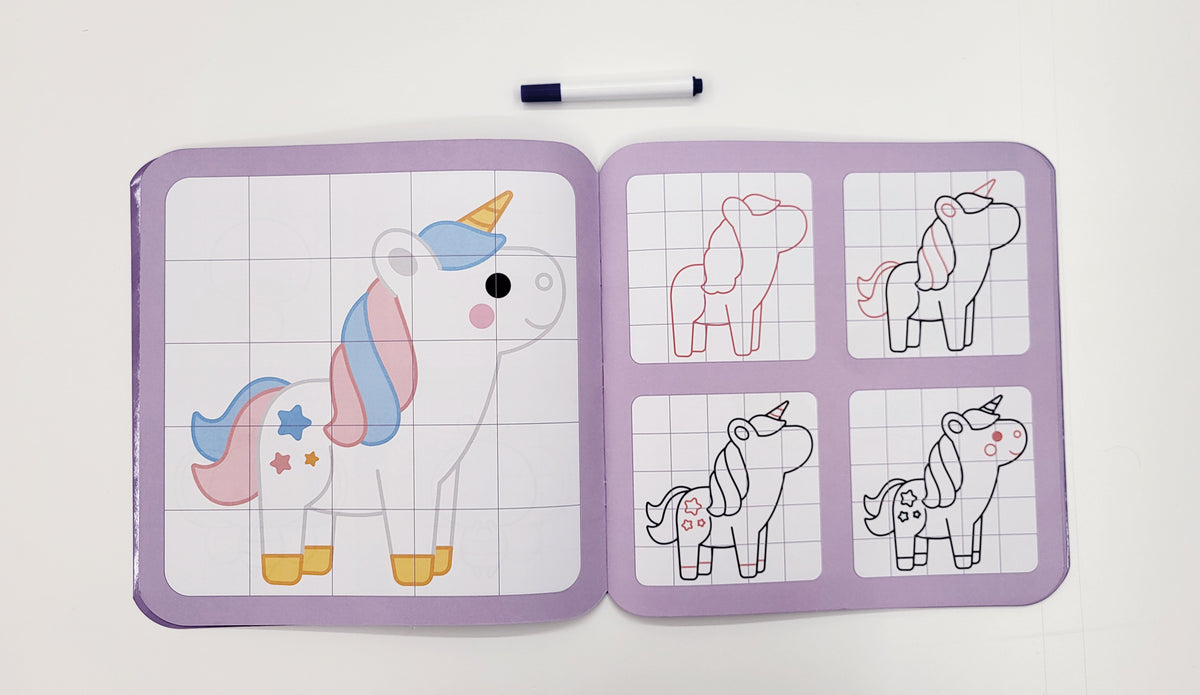 Mondi magici::Disegna in quattro passaggi e ricomincia