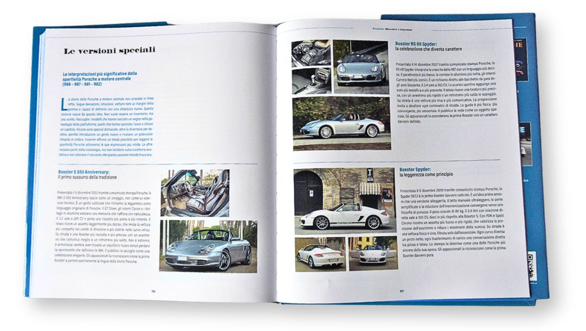 PORSCHE BOXSTER e CAYMAN Storia, tecnica e modelli::Storia, tecnica e modelli
