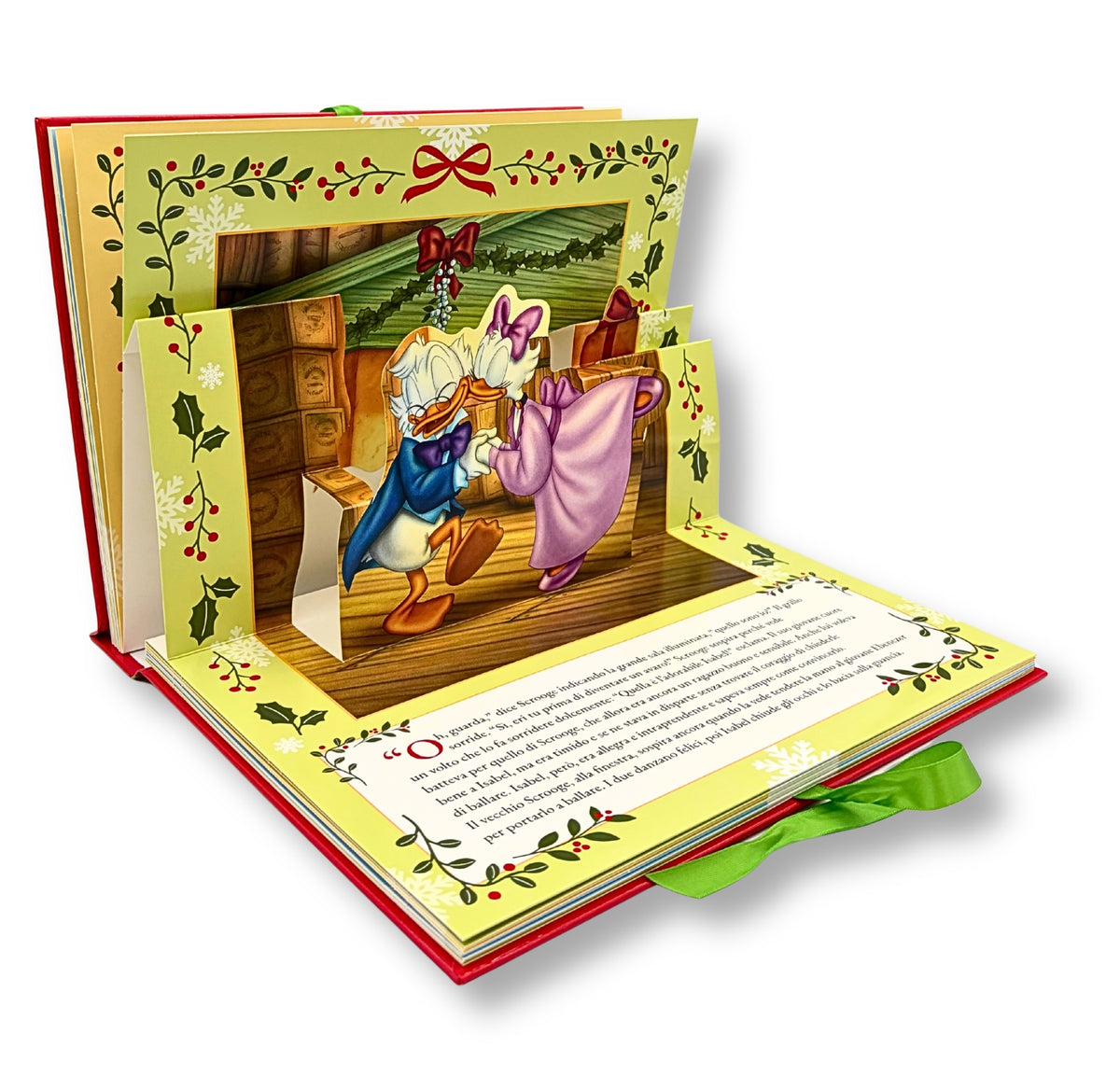 Canto di Natale di Topolino - Libro Pop-up::La storia in 3d