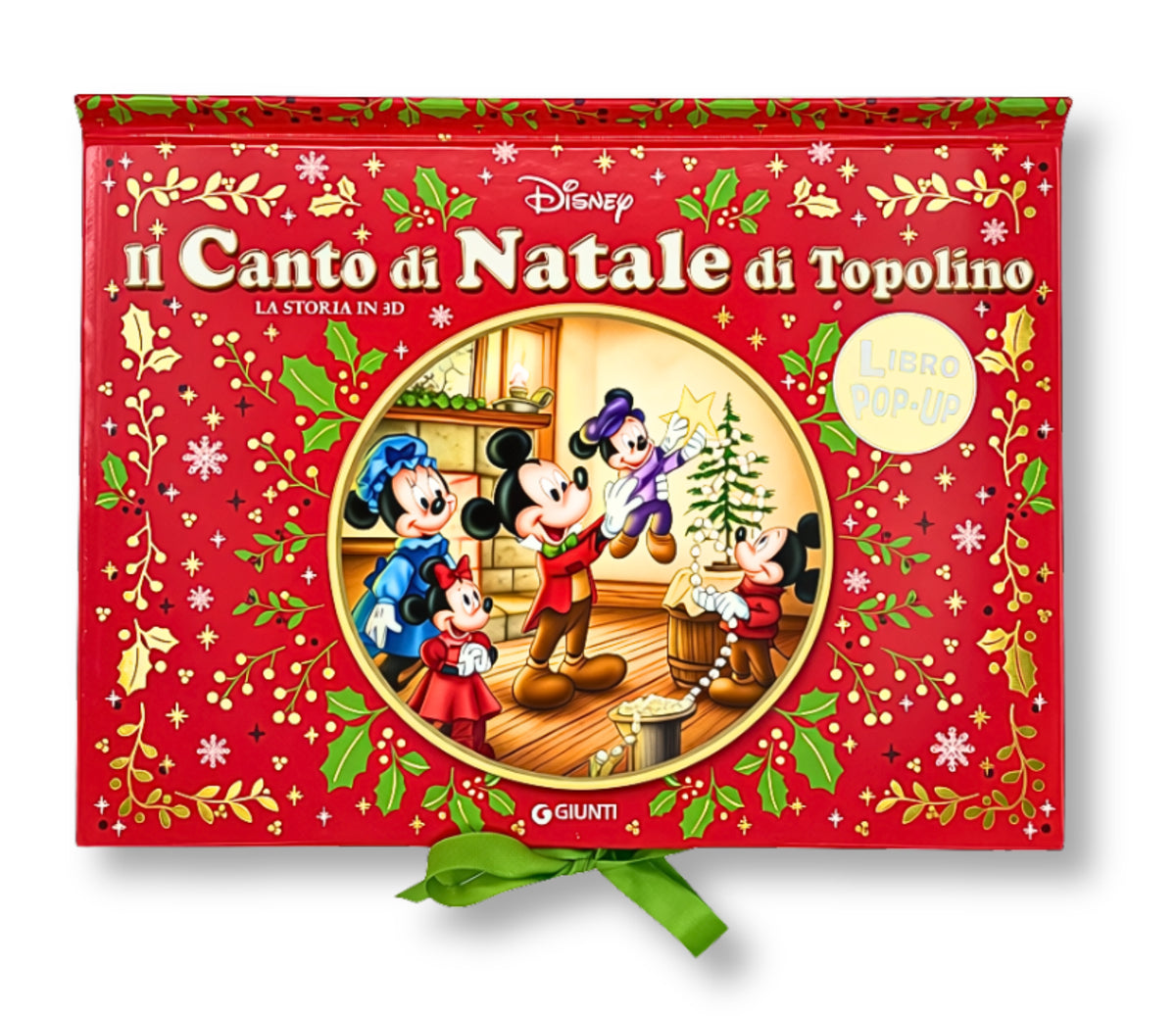 Canto di Natale di Topolino - Libro Pop-up::La storia in 3d