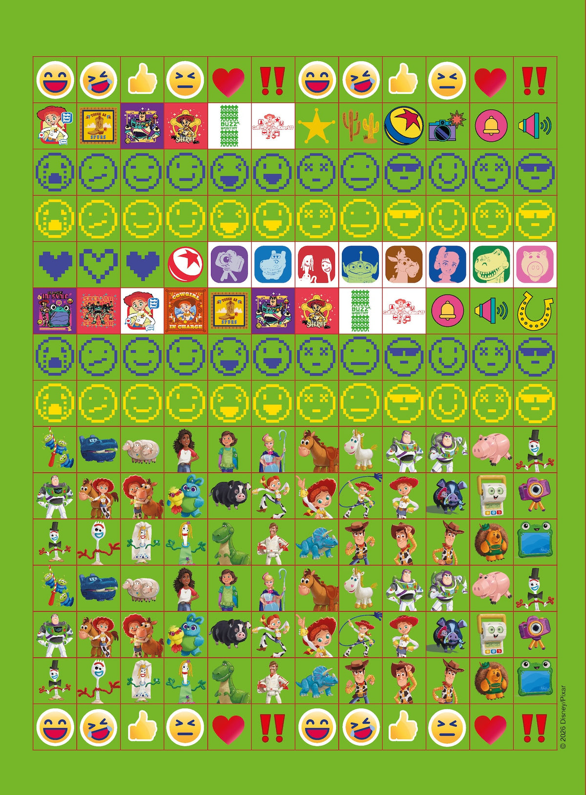 500 Sticker Toy Story 5::Tante attività con i tuoi giocattoli preferiti