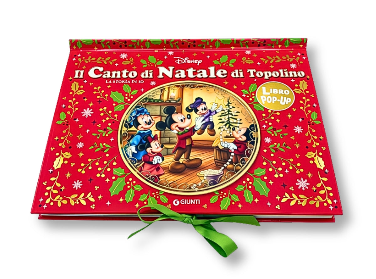 Canto di Natale di Topolino - Libro Pop-up::La storia in 3d
