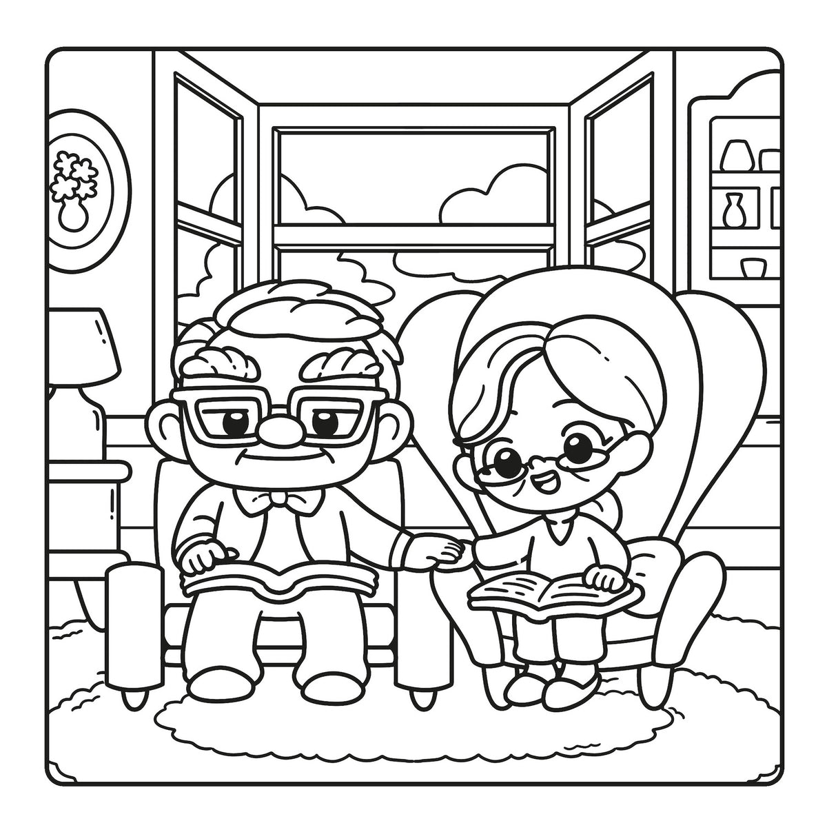 Love Cozy Coloring Disney