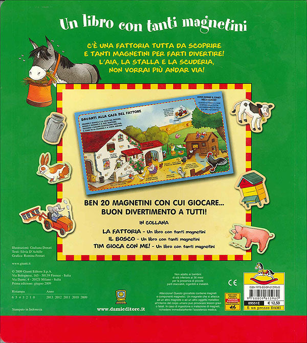 La Fattoria::Un libro con tanti magnetini