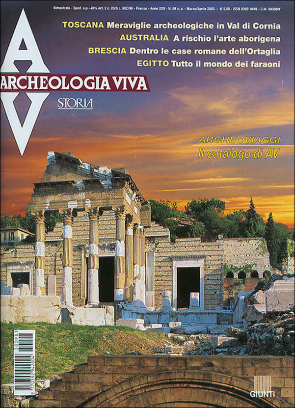 Archeologia Viva n. 98 - marzo/aprile 2003::Rivista bimestrale