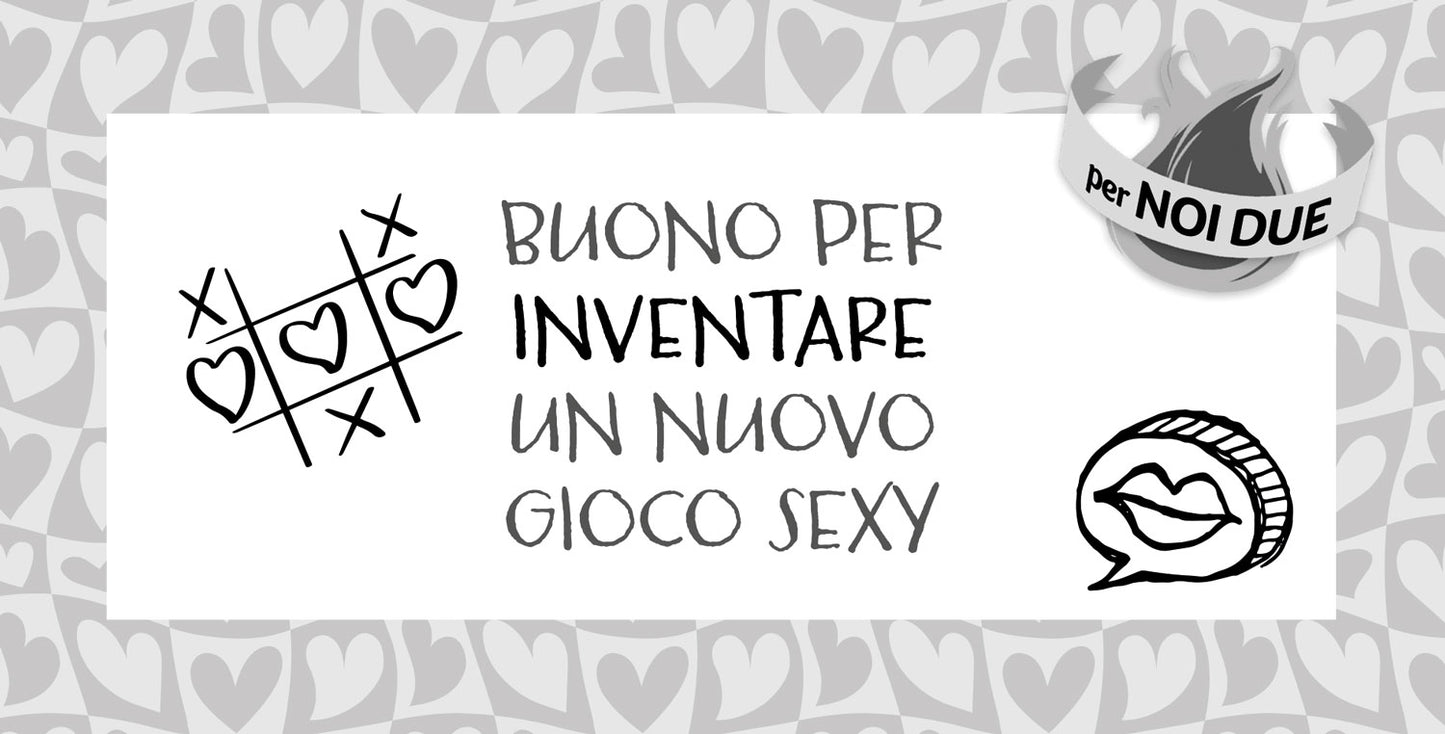 Coupon erotici::Regala momenti hot da vivere insieme!