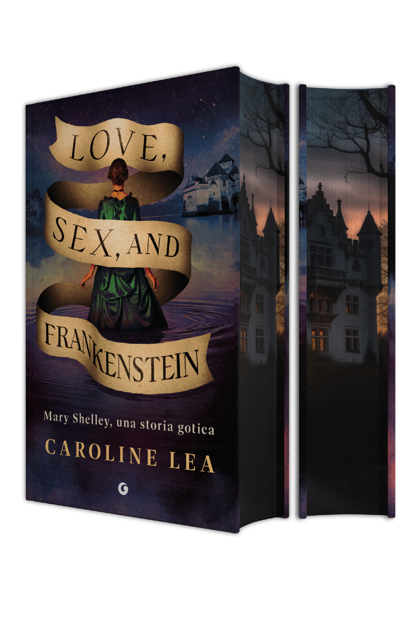 Love, Sex, and Frankenstein | Custom Sprayed Edges::Mary Shelley, una storia gotica