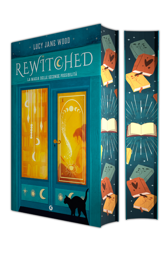 Rewitched | Custom Sprayed Edges | LUCY JANE WOOD | Giunti Editore