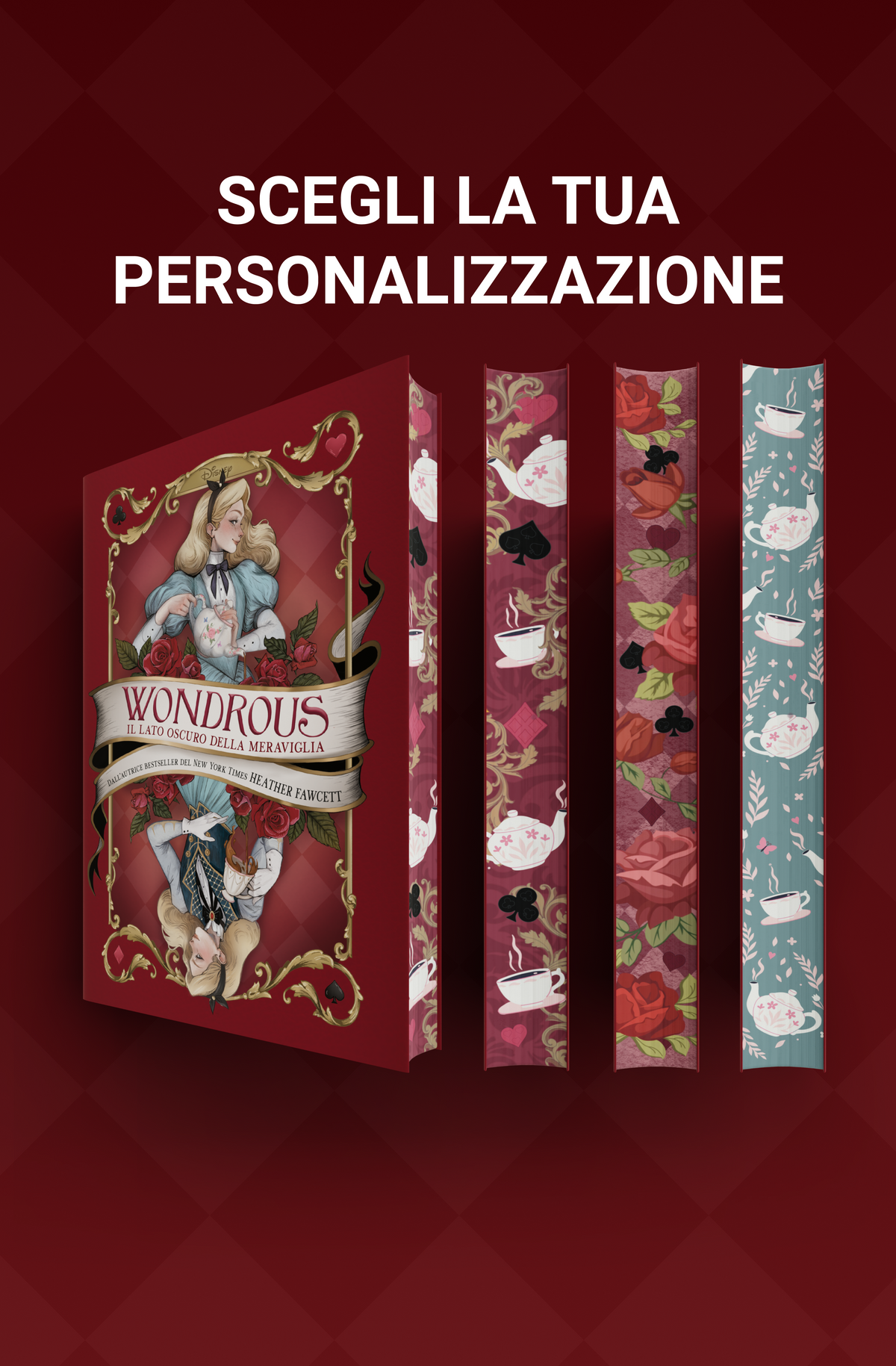 Wondrous Il lato oscuro della meraviglia | Custom Sprayed Edges