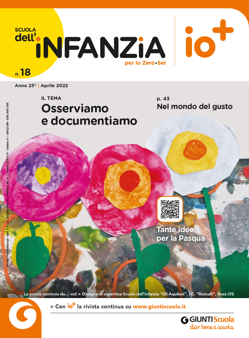 La Scuola dell'Infanzia n. 18 apr 2022