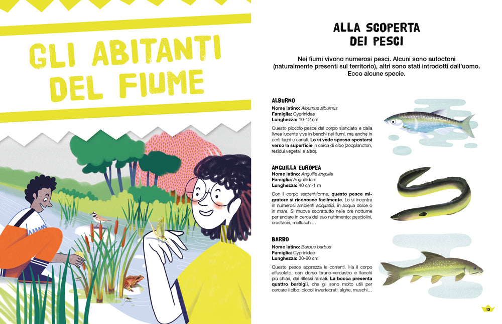 Scopriamo e proteggiamo i fiumi::Manuale del giovane ecologista